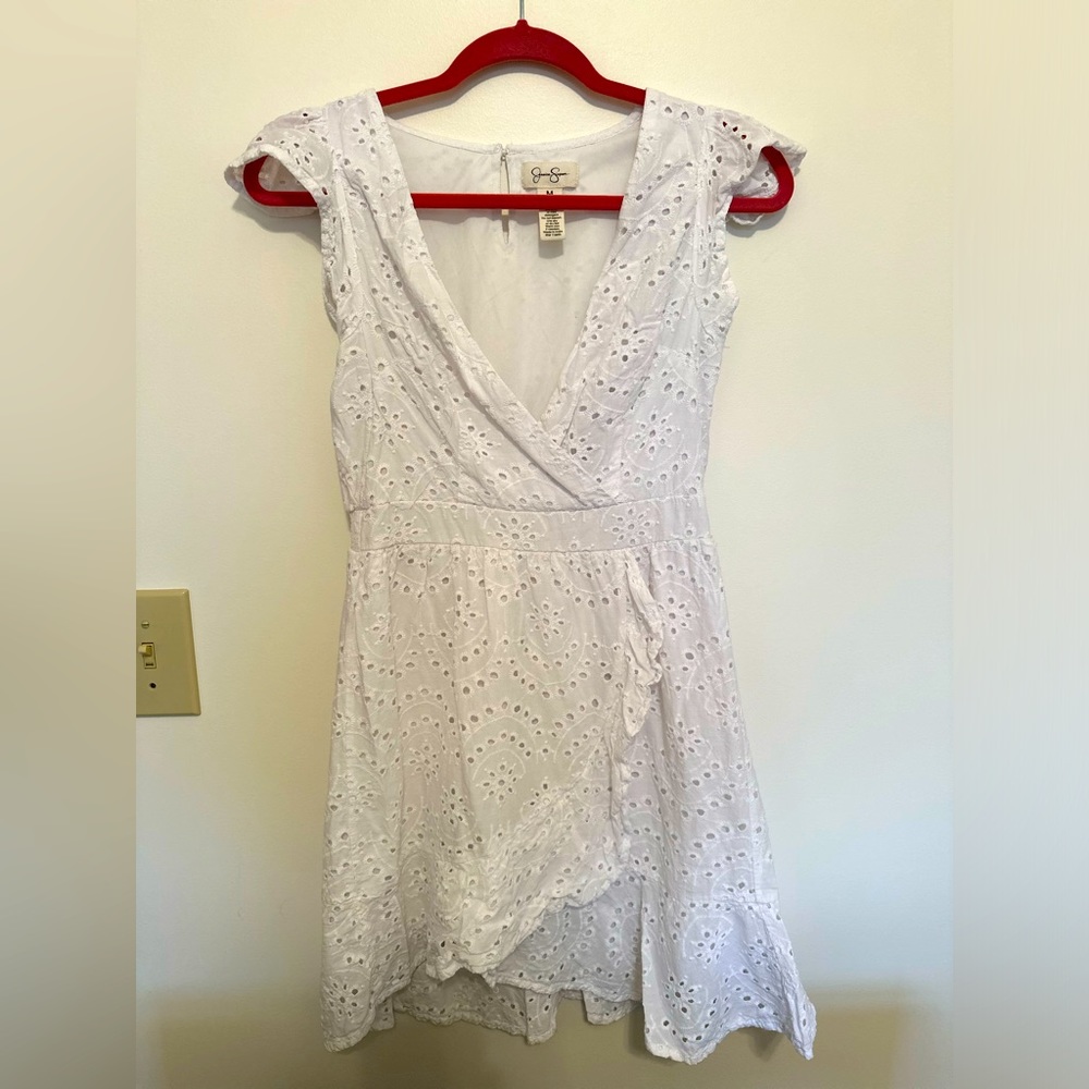 NWOT Jessica Simpson White Dress